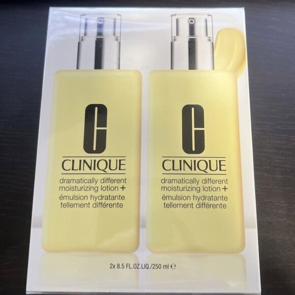 Clinique Dramatically Different Moisturizing Lotion + 2 Bottles, 8.5 Oz Each - Picture 1 of 4